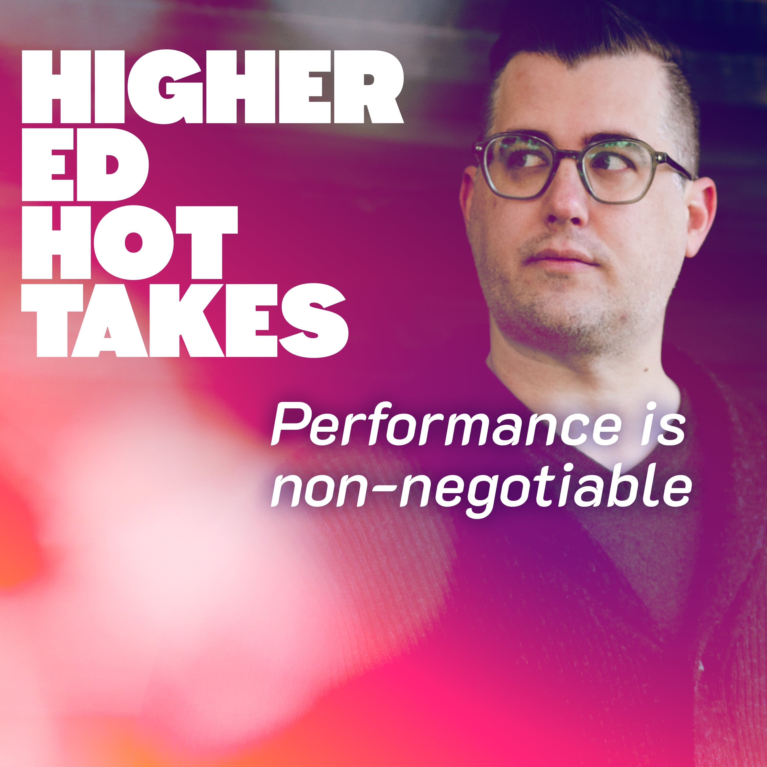 Performance is non-negotiable cover art